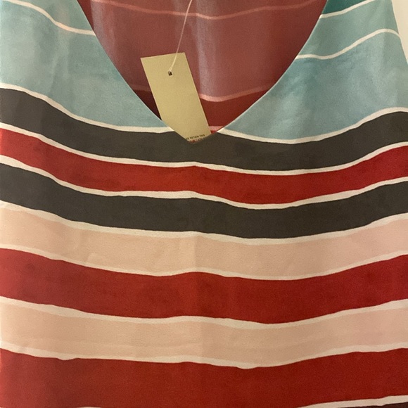Loft cami large petite striped summer top or layering piece - Picture 2 of 3